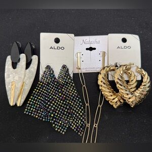 Aldo Iridescent Beaded Earrings